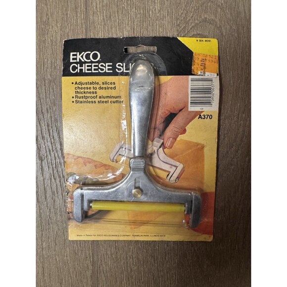 VTG NEW EKCO USA Cheese Slicer Aluminum Stainless Steel A370 - Picture 1 of 5